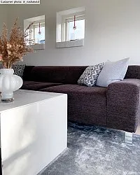 Viscose-tæppe - Jodhpur Special Luxury Edition (grå)