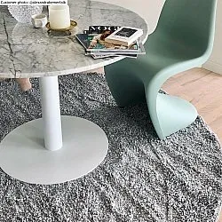 Rundt tæppe - Orkney (grå)