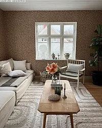 Bomuldstæppe - Inez (beige)