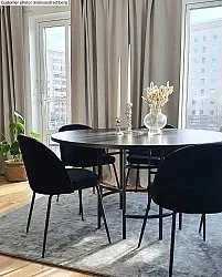 Viscose-tæppe - Jodhpur Special Luxury Edition (grå)