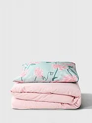 Sengelinned - Alyssa (grøn/lyserød)