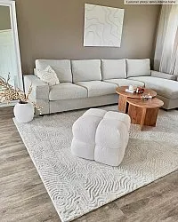 Ryatæpper - Amora (offwhite)