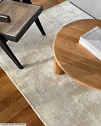 Viscose-tæppe - Jodhpur Special Luxury Edition (lysbeige)