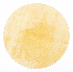 Runde tæpper - Aranga Super Soft Fur (guld)