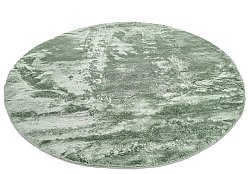 Runde tæpper - Aranga Super Soft Fur (grøn)