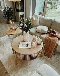 Ryatæpper - Aranga Super Soft Fur (beige)