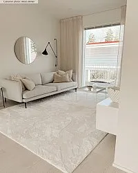 Ryatæpper - Aranga Super Soft Fur (hvid)