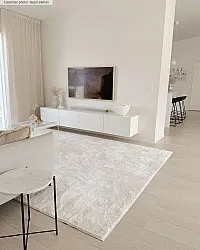 Ryatæpper - Aranga Super Soft Fur (hvid)