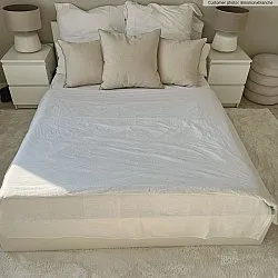 Ryatæpper - Aranga Super Soft Fur (hvid)