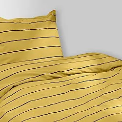 Sengetøjssæt - Ariadne (sennep)