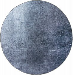 Rundt tæppe - Artena (blå)