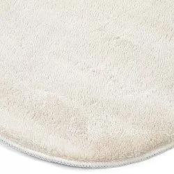 Asymmetrisk Bølget Ryatæppe - Aranga Super Soft Fur (beige)