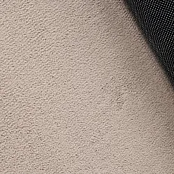 Asymmetrisk Bølget Ryatæppe - Aranga Super Soft Fur (brun)