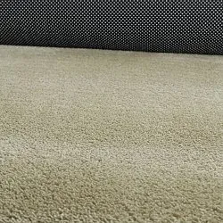 Asymmetrisk Bølget Ryatæppe - Aranga Super Soft Fur (lysegrøn)