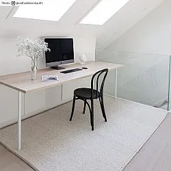 Uldtæppe - Avafors Wool Bubble (beige)