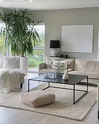 Uldtæppe - Avafors Wool Bubble (beige)