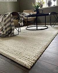 Uldtæppe - Avafors Wool Bubble (beige)