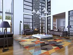 Wilton-tæppe - Aybuke (multi)