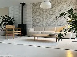 Uldtæppe - Hamilton (hvid)