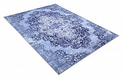 Wilton-tæppe - Badem (blå)