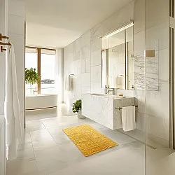 Badeværelsesmåtte - Bella (gul)