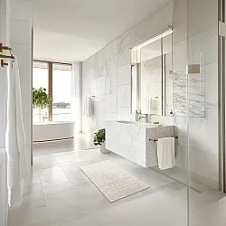 Badeværelsesmåtte - Bella (off-white)