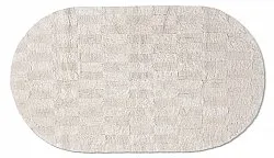Oval badeværelsesmåtte - Bevin (off-white)