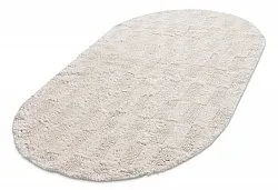 Oval badeværelsesmåtte - Bevin (off-white)