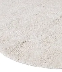Rund badeværelsesmåtte - Bevin (off-white)