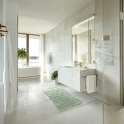 Badeværelsesmåtte - Duna (lysegrøn)