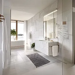 Badeværelsesmåtte - Duna (mørkegrå)