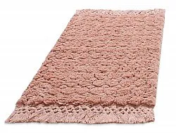 Badeværelsesmåtte - Elvie (lyserød)