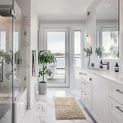 Badeværelsesmåtte - Embla (beige)