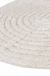 Oval badeværelsesmåtte - Evena (off-white)