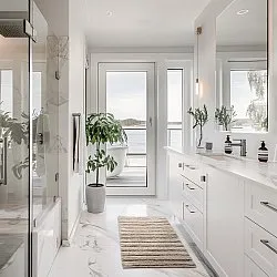 Badeværelsesmåtte - Franny (beige)