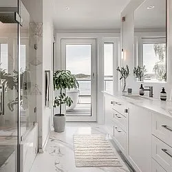 Badeværelsesmåtte - Franny (off-white)