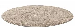 Rund badeværelsesmåtte - Gertie (beige)