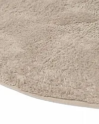 Rund badeværelsesmåtte - Gertie (beige)