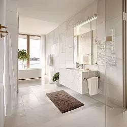 Badeværelsesmåtte - Gertie (brun)