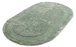 Oval badeværelsesmåtte - Nila (lysegrøn)