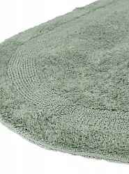 Oval badeværelsesmåtte - Nila (lysegrøn)