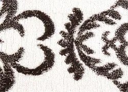 Wilton-tæppe - Bari (hvid/nougat)