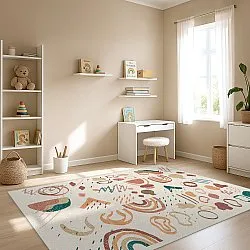 Børnetæppe - Ariel (lyserød)