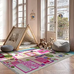 Børnetæppe - Beach world