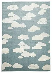 Børnetæppe - Cloudy Sky (blå)