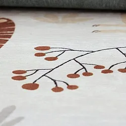 Børnetæppe - Lion Friends (beige)