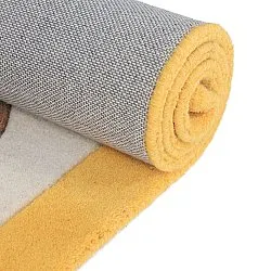 Børnetæppe - Lion Hand Tufted Wool Premium (beige/multi)