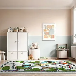 Børnetæppe - Little Town