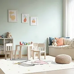 Børnetæppe - Princess (lyserød)