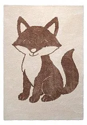 Børnetæppe - Soft Fox (creme/brun)